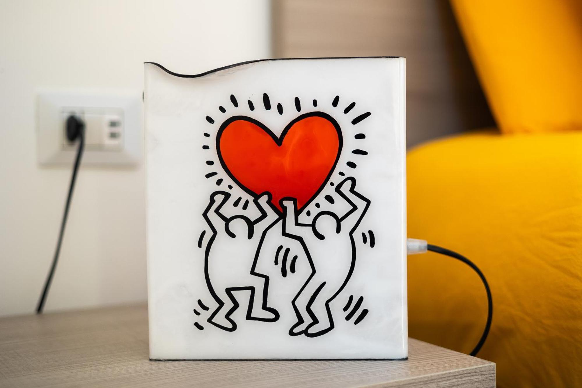The Keith Haring Room - Private Bedroom Milan Exterior photo